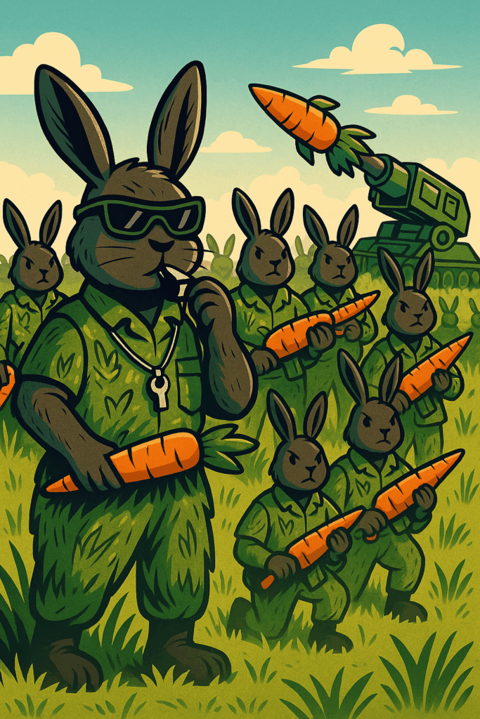Operation Gnagstorm 2 – morotsvapen och disciplin i Pälsstyrkornas tjänst 🥕