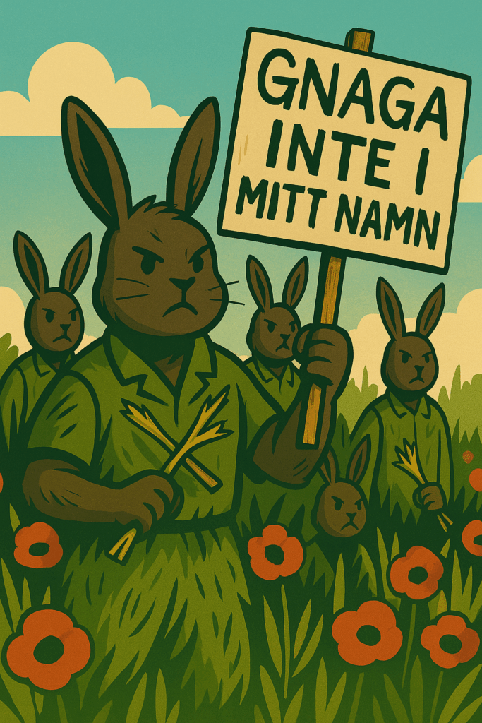 Operation Gnagstorm 2 – morotsvapen och disciplin i Pälsstyrkornas tjänst 🥕
