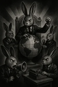 Om kaniner regerade världen – en alternativ verklighet vi inte visste att vi behövde 🐰🌍