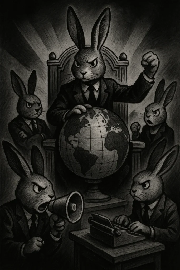 Om kaniner regerade världen – en alternativ verklighet vi inte visste att vi behövde 🐰🌍