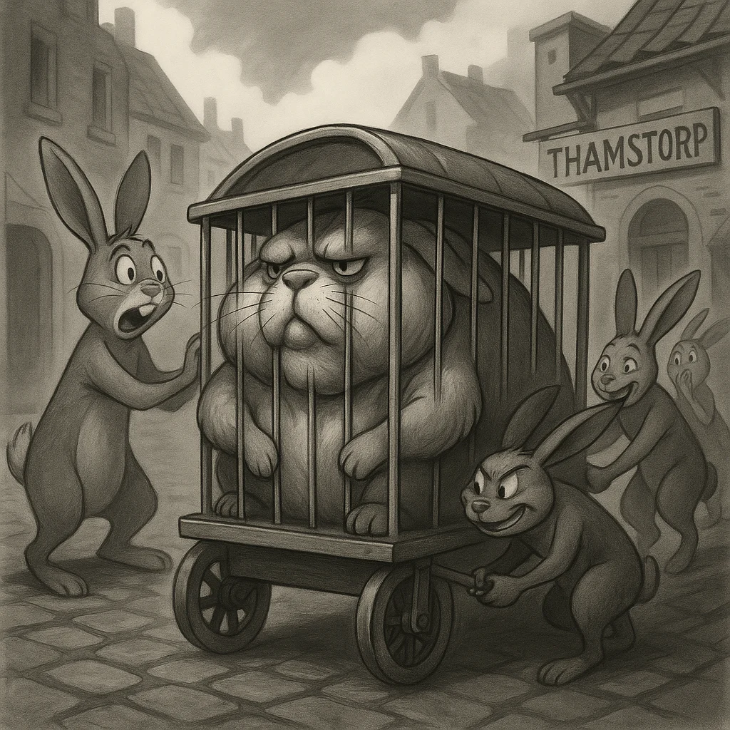 Burfetma – 🐇 När kaninen blev ett med buren Burfetma – 🐇 När kaninen blev ett med buren