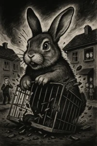 Belgisk Jätte – 🐇 När buren gav upp