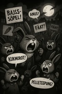 Tourettekaninerna – 🗯️ När morotslandet fylldes av tvång